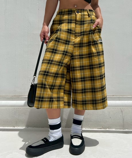 【¥6,800→¥4,800】oversized shorts 「baggy checkers」#3126