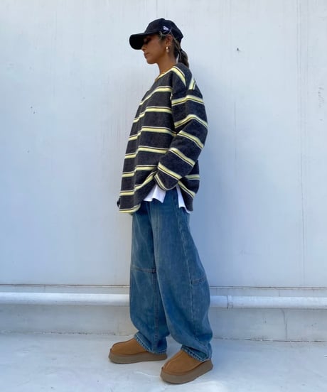 border lont「soft fleece」#50713