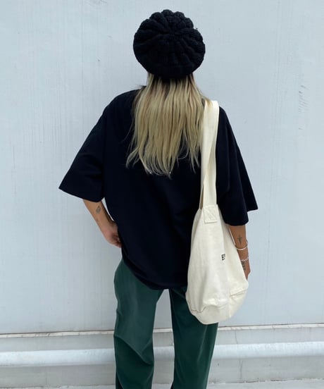 wide tee「UNDER THINK IT.」#5703