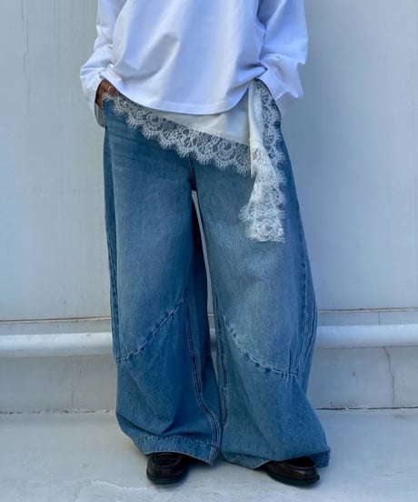 baggy pt「stitch barrel」#8018617