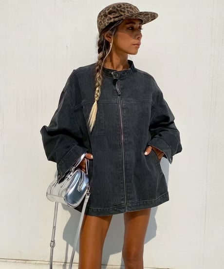 denim jc「stand collar」#198958