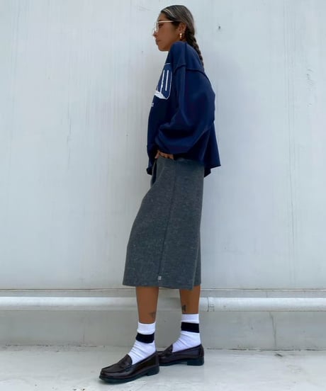 half pt「color tweed」#995759