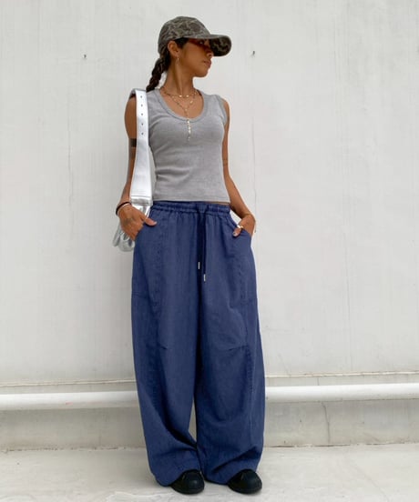 rib tank「v-neck」#5783-25364