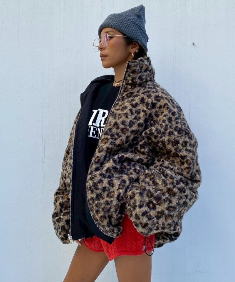 sudo スード 2way coat レオパード leo sheep 2way coat「leo sheep」#6065511（リバーシブル） | tabletho