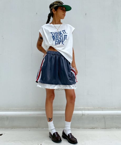 layered shorts「basket」#83065【6/24以降発送】