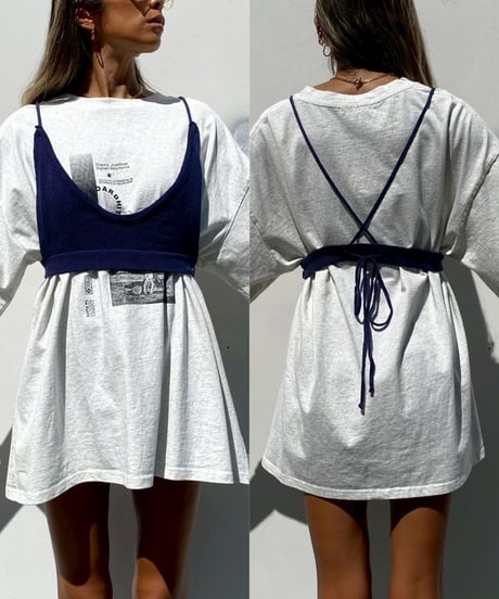 knit bustier「cord」#25028