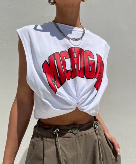 loose tank「MICHIGAN」#9701