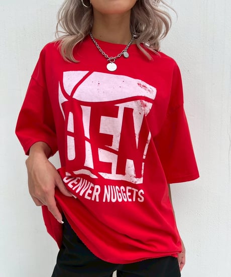 wide tee「DEN」#8386