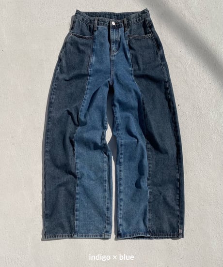 wide denim pt「docking」 #3621