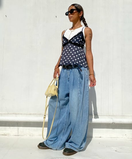 flare cami tops「dot」#00365