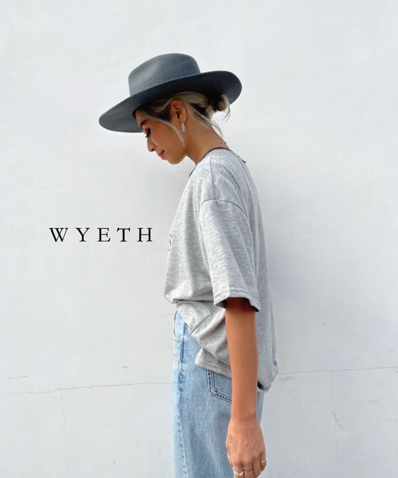 【未使用品‼️】BEAMS WYETH\"River\"Hat  つば広　ハット　通年 未使用品‼️】BEAMS WYETH