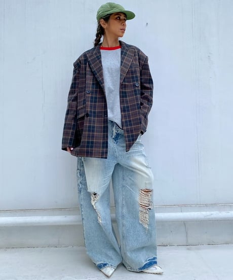 baggy denim「full damage」#56225601