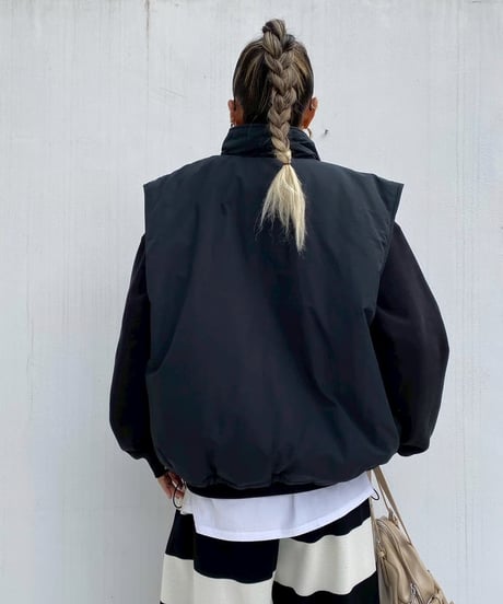 padded vest「high neck」#1812510