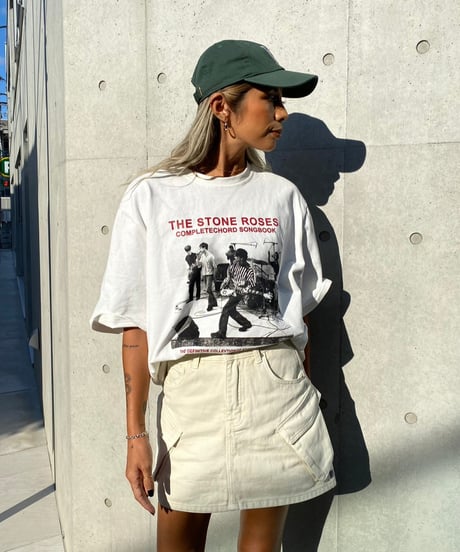 【¥7,600→¥4,800】wide Rock tee「STONE ROSES」#6315