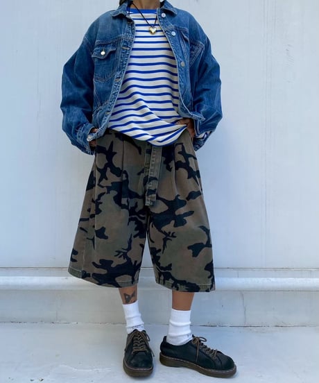 half pt「camo belt」#011511
