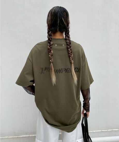 oversized T「glitter」#6969