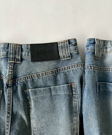 denim half pt「wrinkles」#68823163
