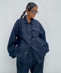denim coat「indigo」#65263