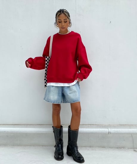 denim short pt 「Baggy」#122