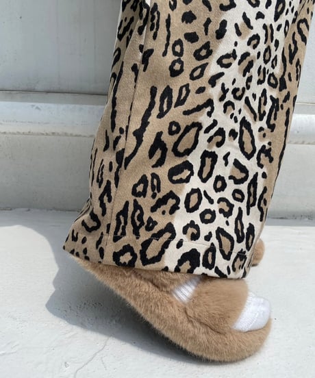 w belts sandal「comfort fur」#119-1