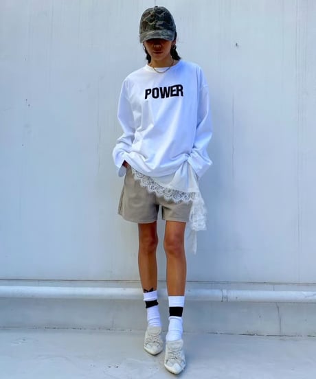 【¥6,600→¥6,000】longT「power」#86122601