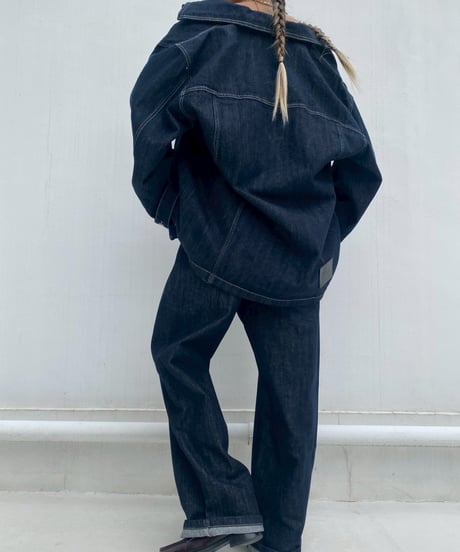 denim coat「indigo」#65263