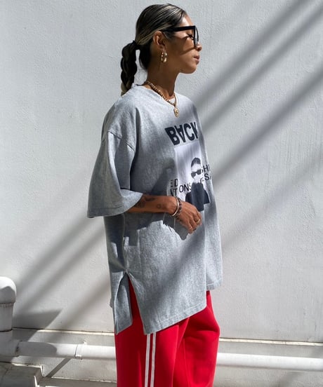 big print t「BACK」#8163