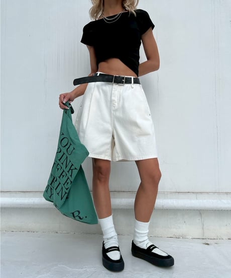 denim short pt 「Baggy」#122
