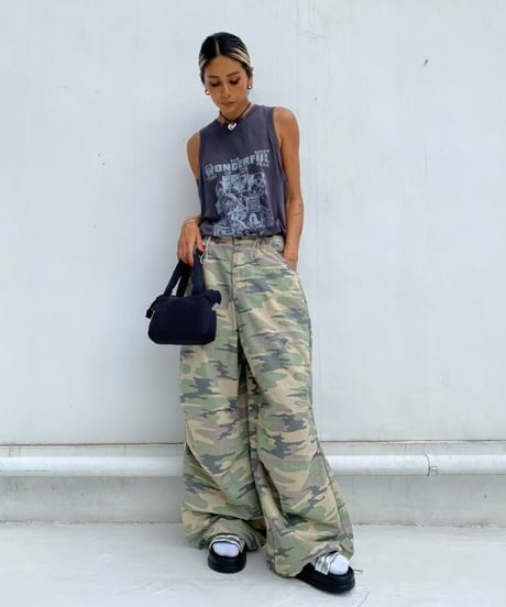 drop armhole tank「WONDERFUL」#11889