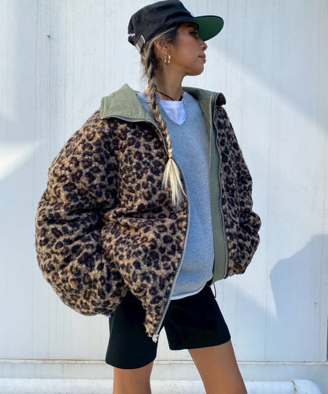 2way coat「leo sheep」#6065511（リバーシブル）