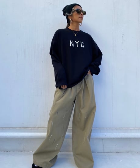 wide sleeve lont「NYC」#91329