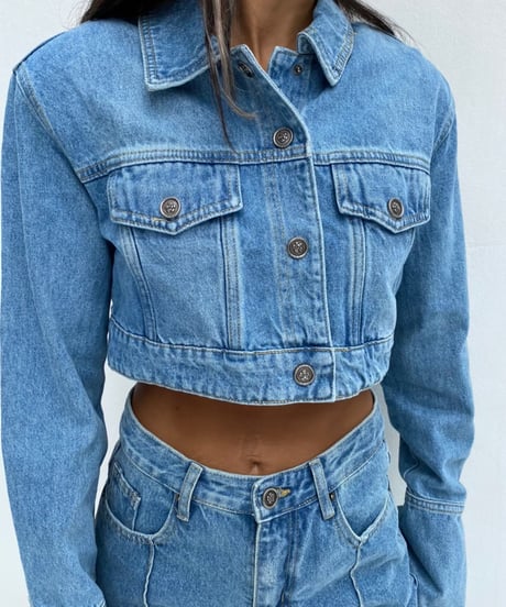 denim set up「spring」#8801