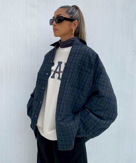冬物非公開oversized jc「cool check」#99235510