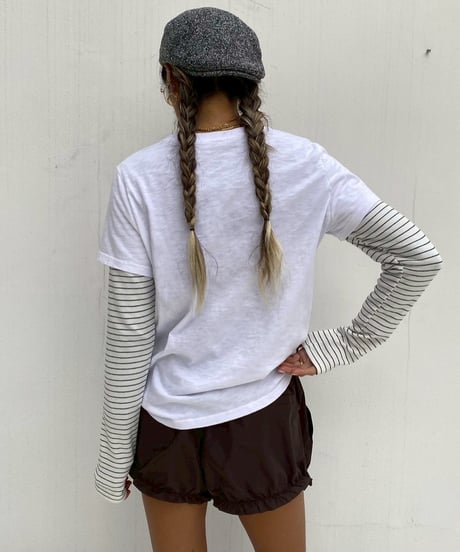 【¥6,600→¥5,000】layered lonT「border」#616026601