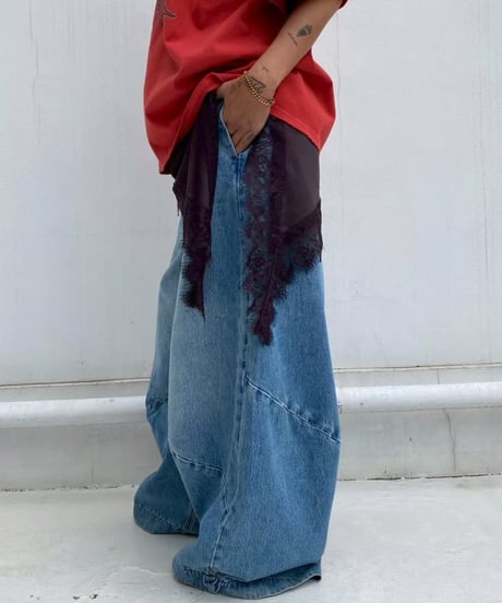 baggy pt「stitch barrel」#8018617