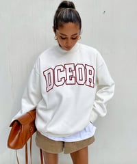 high neck sw「flocky font」#2162859(裏起毛）
