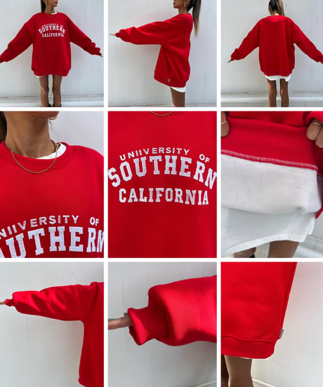 oversized sw「southern」#26350510（裏起毛）