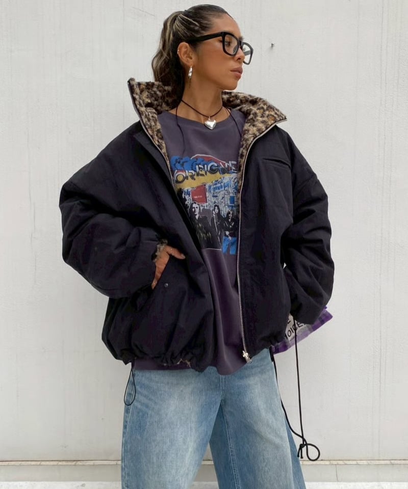 2way coat「leo sheep」#6065511（リバーシブル） | tabletho