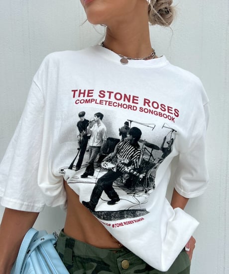 【¥7,600→¥4,800】wide Rock tee「STONE ROSES」#6315