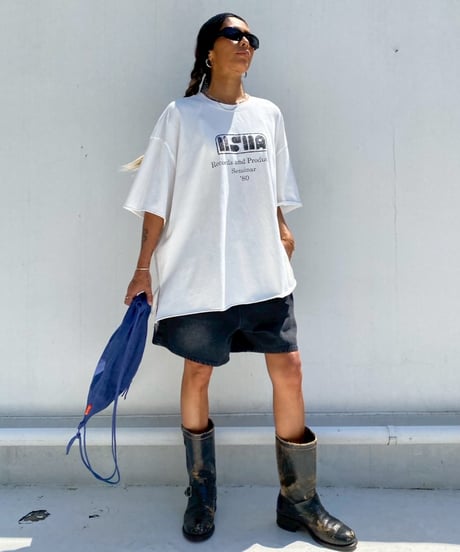 denim shorts「side rip」#1368359