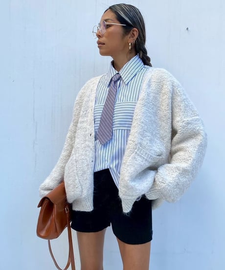 stripe shirt「with tie」#3675512