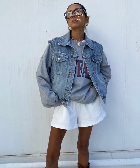 denim vest「classic」#360