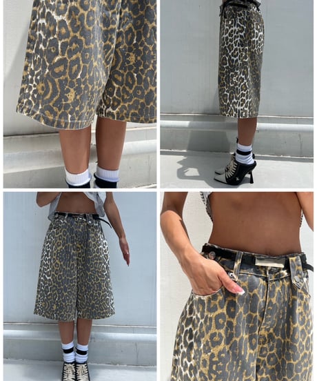 leopard half pt「waist belt」#601618