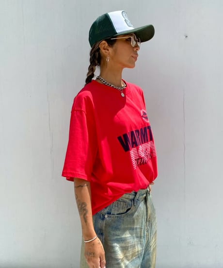 wide tee「WARMTH」#2606064