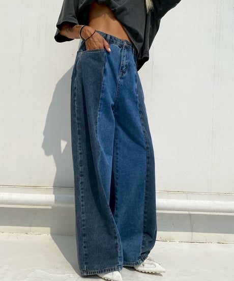 wide denim pt「docking」 #3621