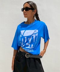 wide tee「DEN」#8386