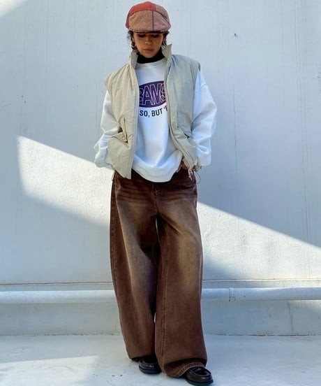 padded vest「high neck」#1812510