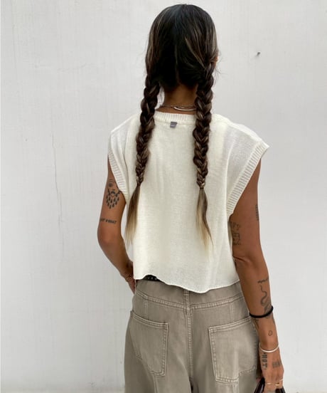 box knit tank「MASON」#256164