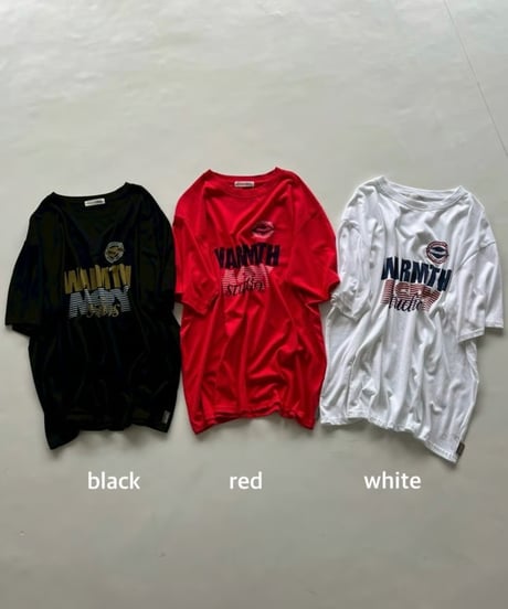 wide tee「WARMTH」#2606064