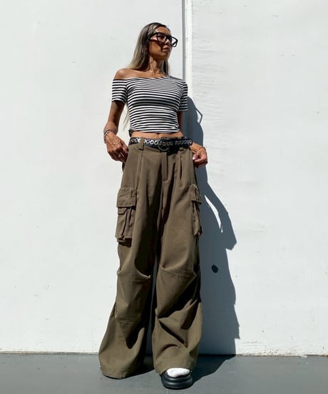 2way cargo pt「double pocket」ベルト付 #25193